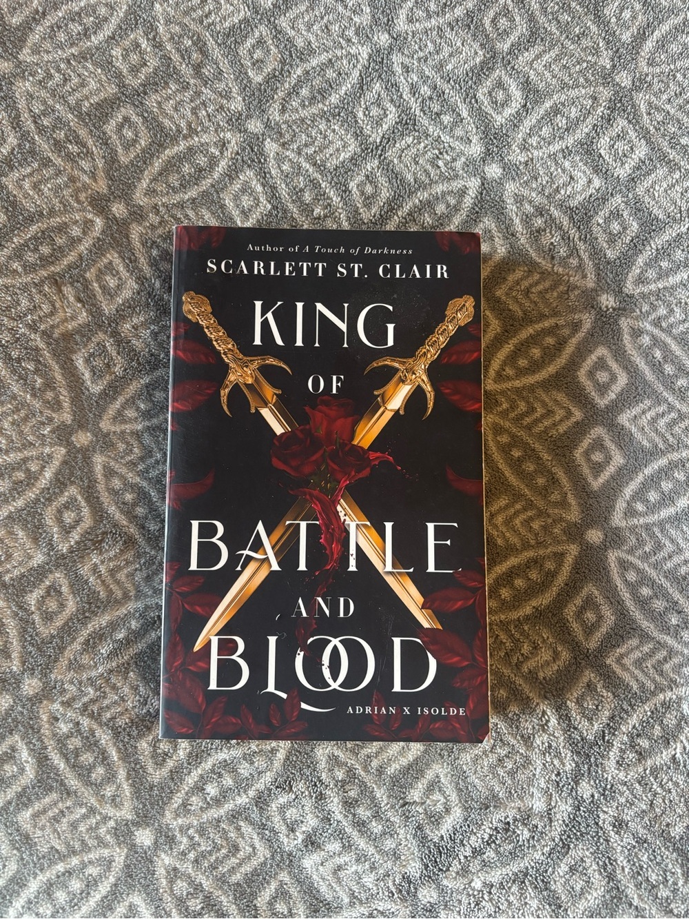 King of Battle and Blood by Scarlett St. Clair - Adult Dark Romance Book